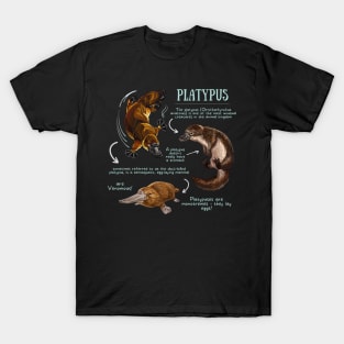 Animal Facts - Platypus T-Shirt